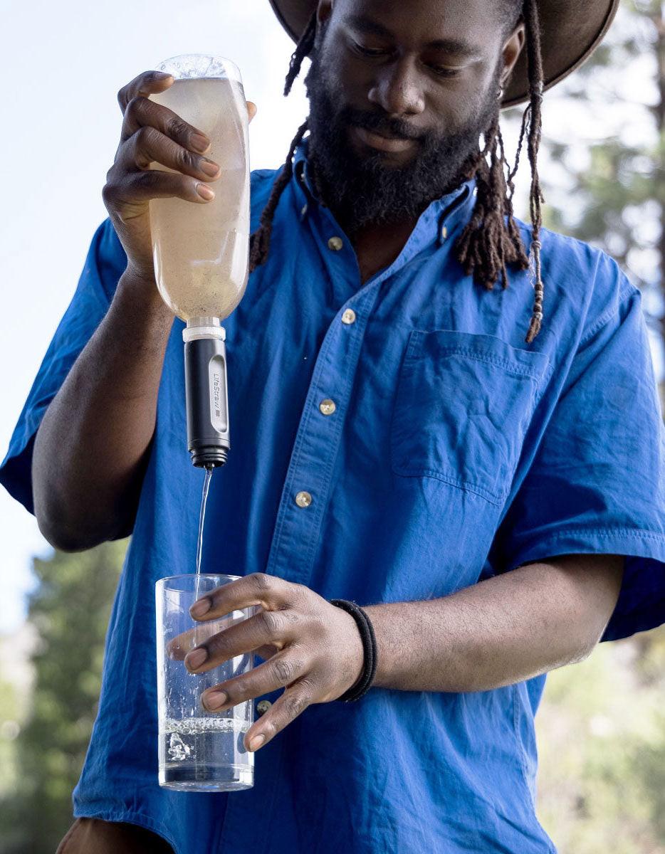 LifeStraw Peak Series Collapsible Squeeze 650 ml Bottle with Filter - Image 7