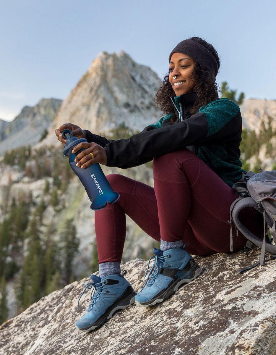 LifeStraw Peak Series Collapsible Squeeze 650 ml Bottle with Filter - Image 12