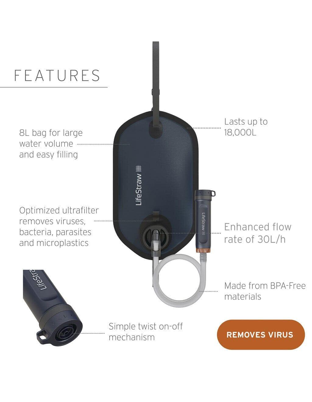 LifeStraw Peak Series Gravity Purifier with virus removal - Image 4