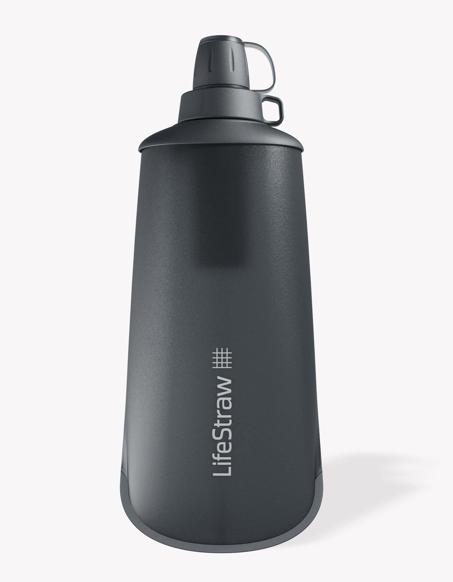 LifeStraw Peak Series Collapsible Squeeze 1L Bottle with Filter - Image 3